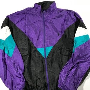 Vintage Color Block Bill Blass Windbreaker